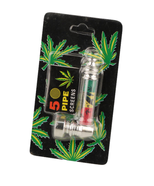 Metallpfeife im Set inkl Siebe